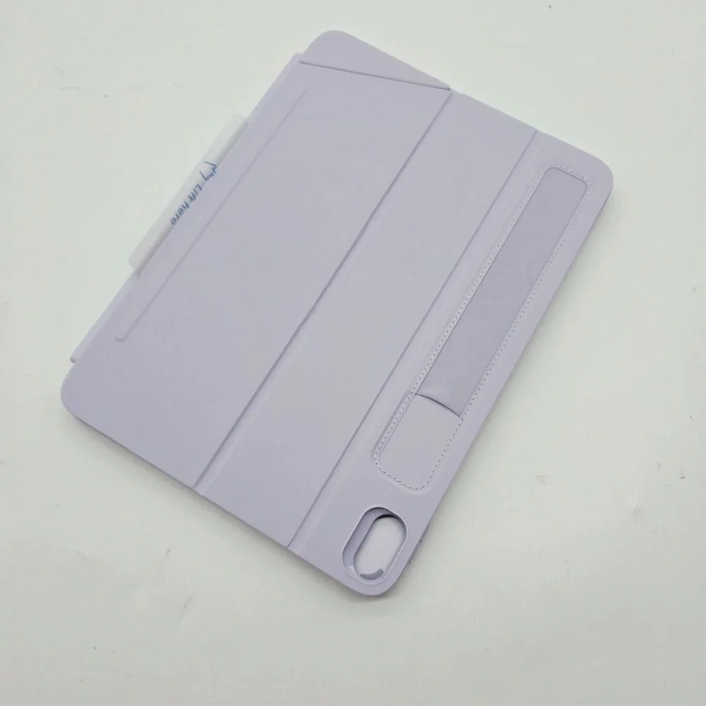 ESR iPad Air 11 Case Detachable Keyboard Multi-Angle Stand Purple M4 M3 M2